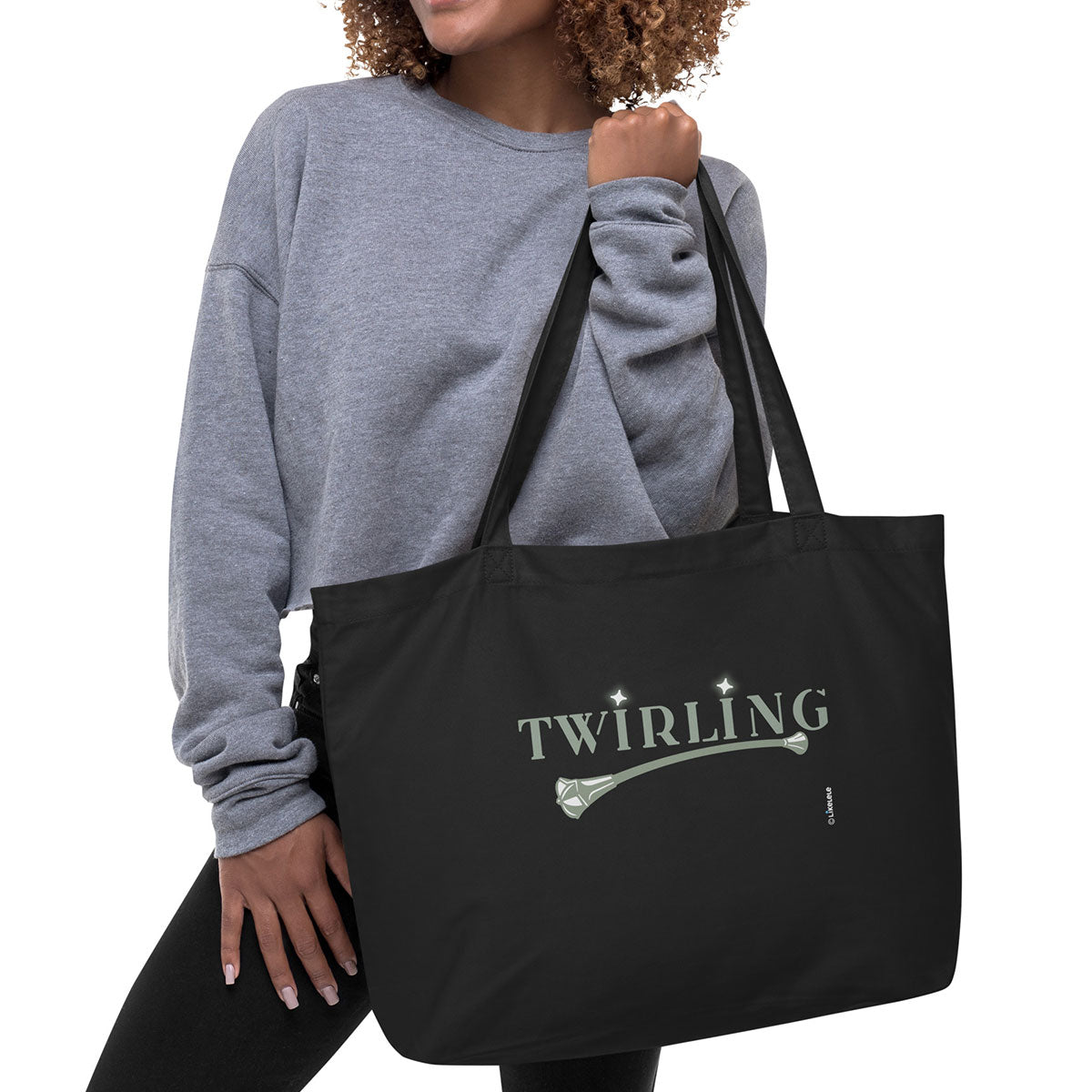 TWIRLING · Bolsa grande 51x36x13·Unisex · Medium·Negro-114c