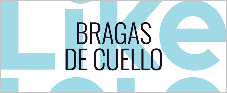 Logo colección BRAGAS DE CUELLO de LIKELELE