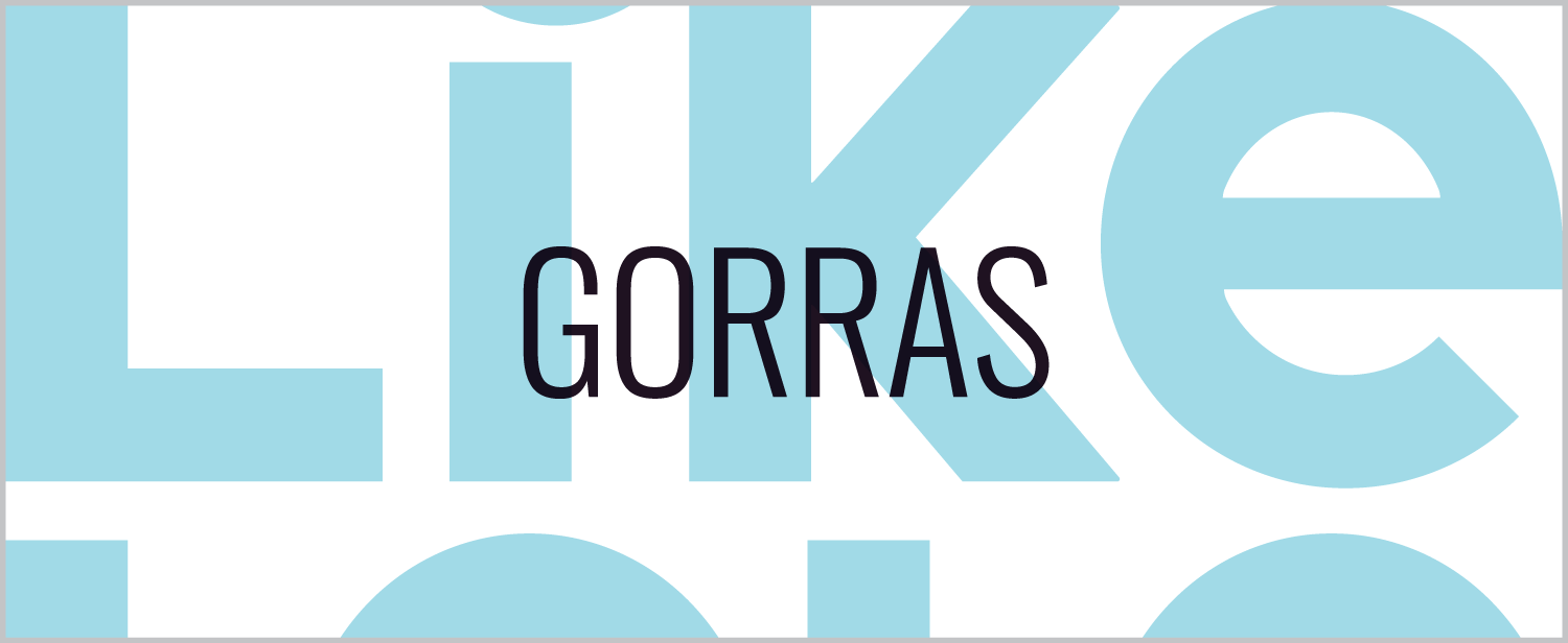 Logo colección GORRAS de LIKELELE