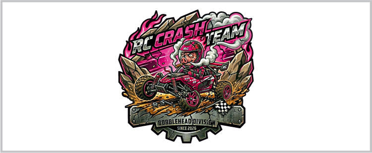 Logo colección RC CRASH TEAM de LIKELELE