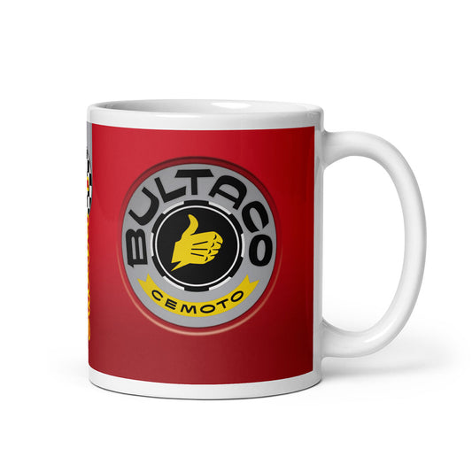 [224] SHERPA T Roja · Taza de cerámica 33cl · Unisex · White · Medium