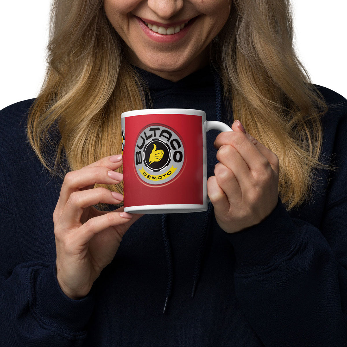 [224] SHERPA T Roja · Taza de cerámica 33cl · Unisex · White · Medium