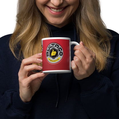 [224] SHERPA T Roja · Taza de cerámica 33cl · Unisex · White · Medium