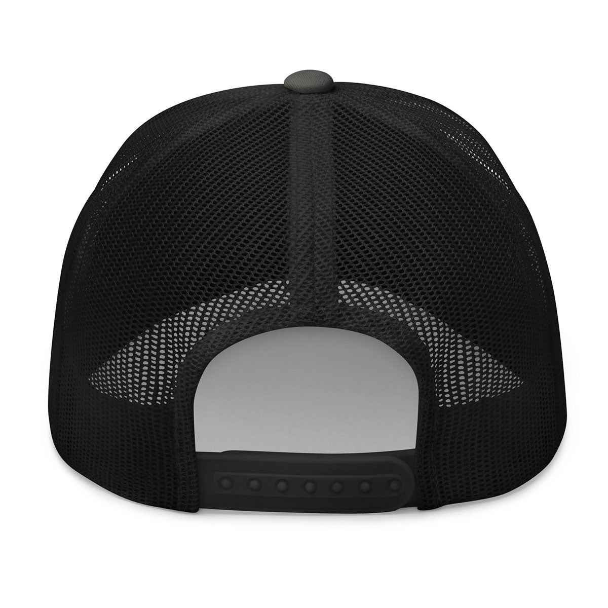 [446] TrialGo · Gorra de rejilla bordada · Unisex · BASIC · Charcoal/Black