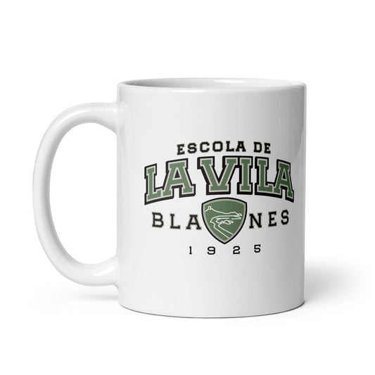 [455] LA VILA · Taza de cerámica 33 cl · MEDIUM · Blanca