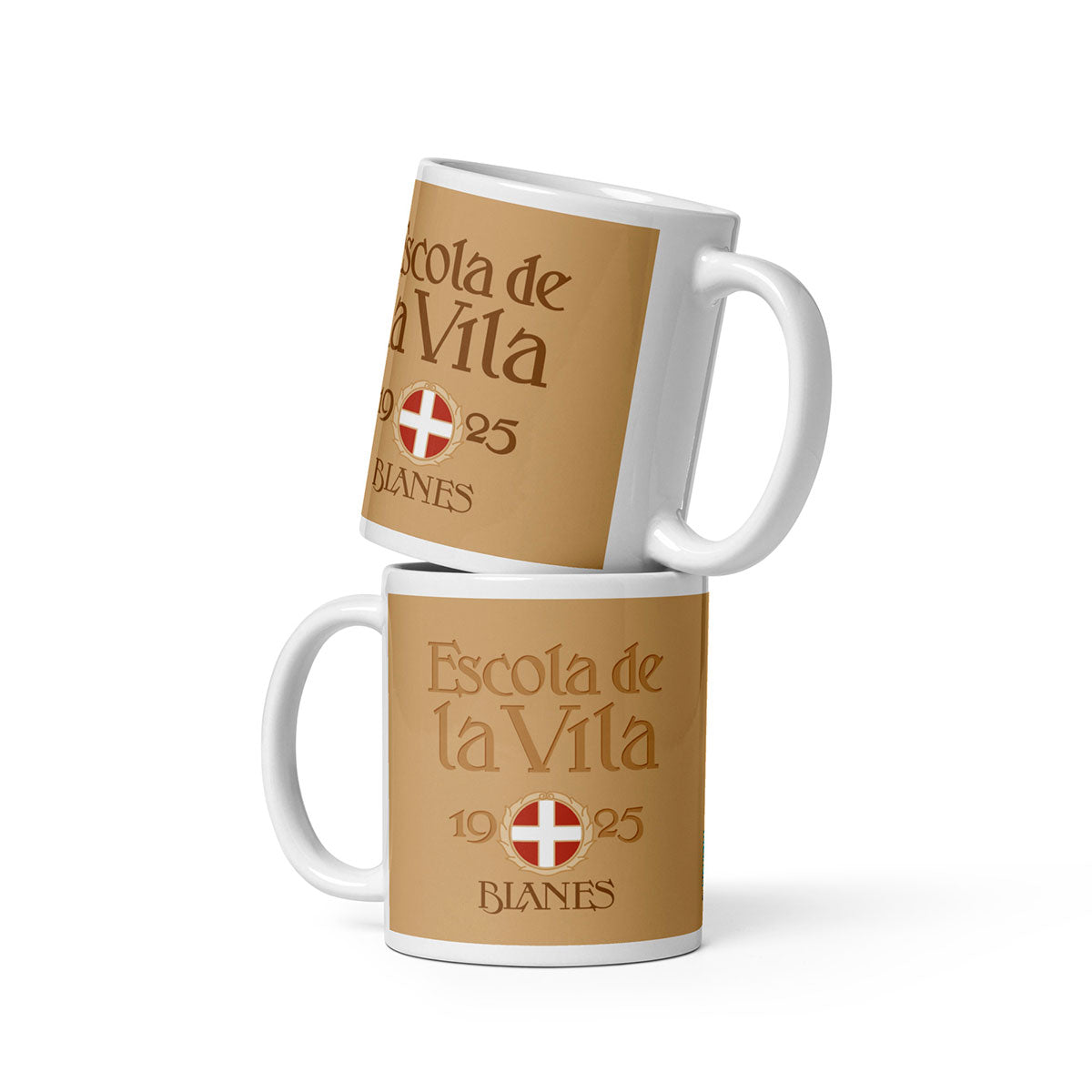 [456] LA VILA · Taza de cerámica 33 cl · MEDIUM · Blanca