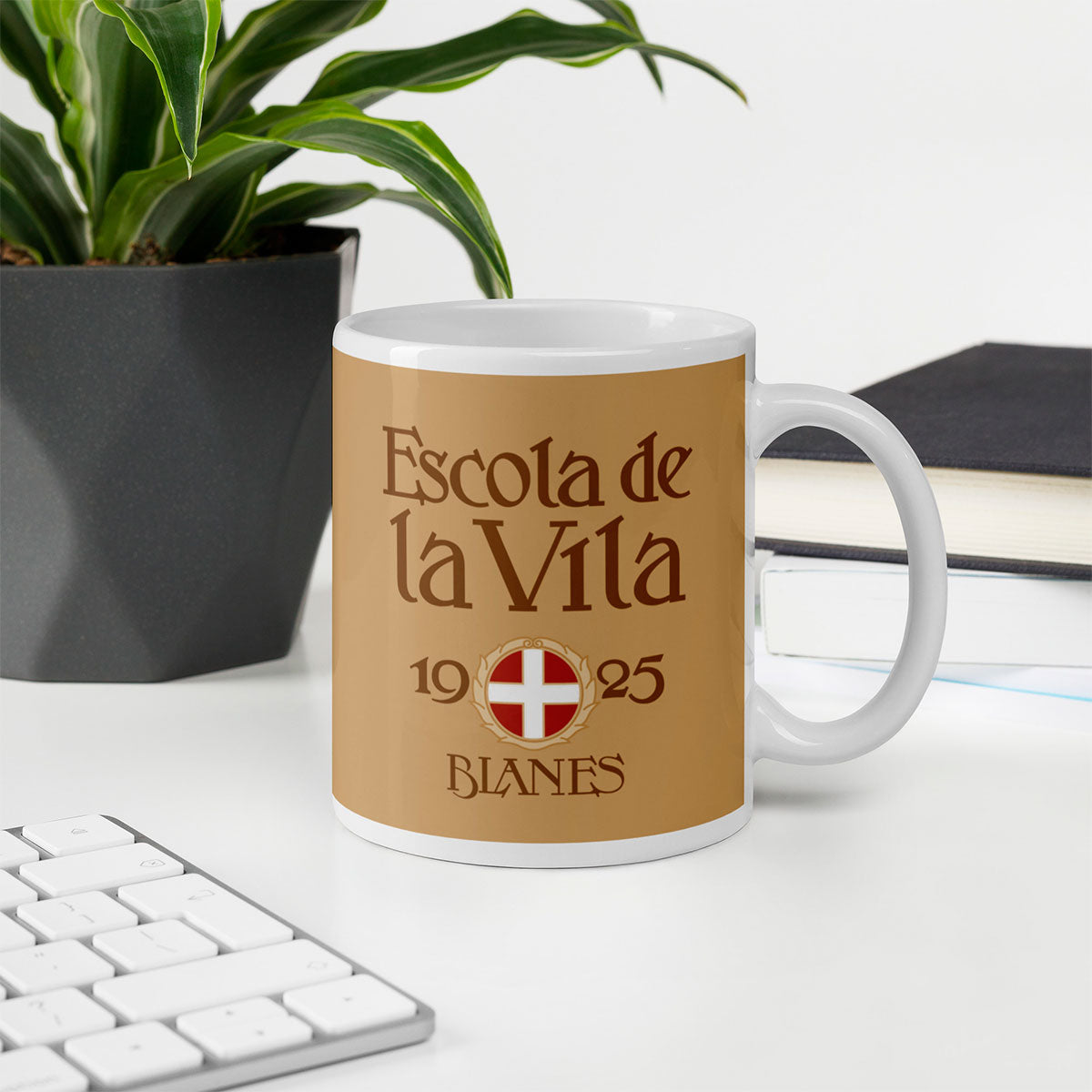 [456] LA VILA · Taza de cerámica 33 cl · MEDIUM · Blanca