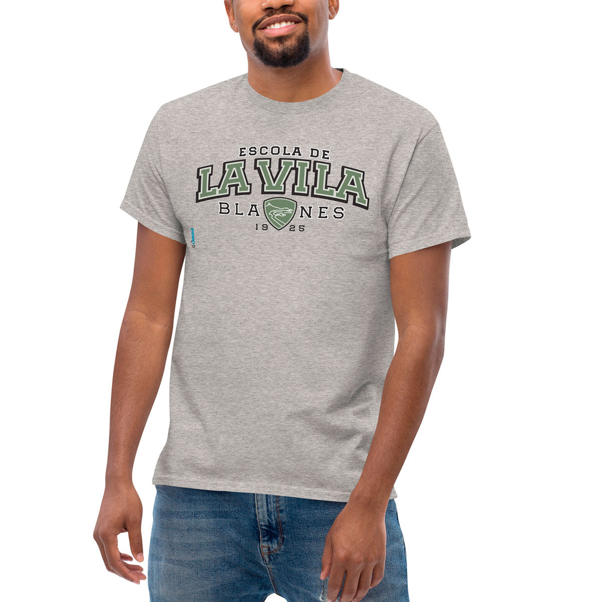 [459] LA VILA · Camiseta m/corta · Unisex · BASIC · Sport Grey