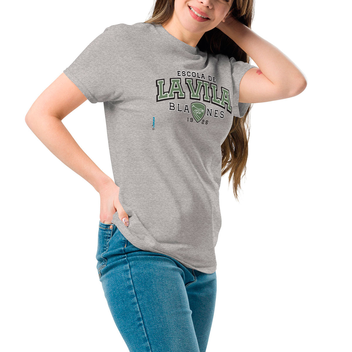 [459] LA VILA · Camiseta m/corta · Unisex · BASIC · Sport Grey