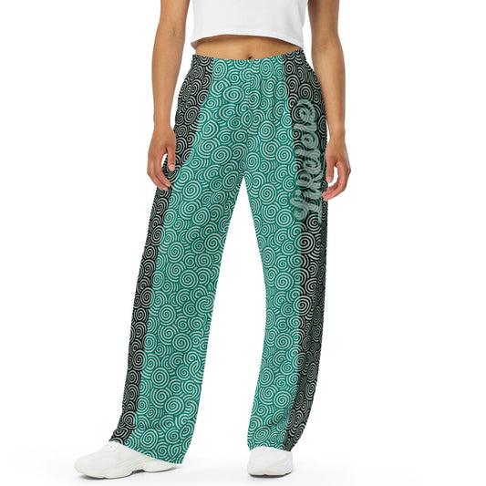 [471] LIKELELE world · Pantalón ancho All-Over-Print · Unisex · PREMIUM
