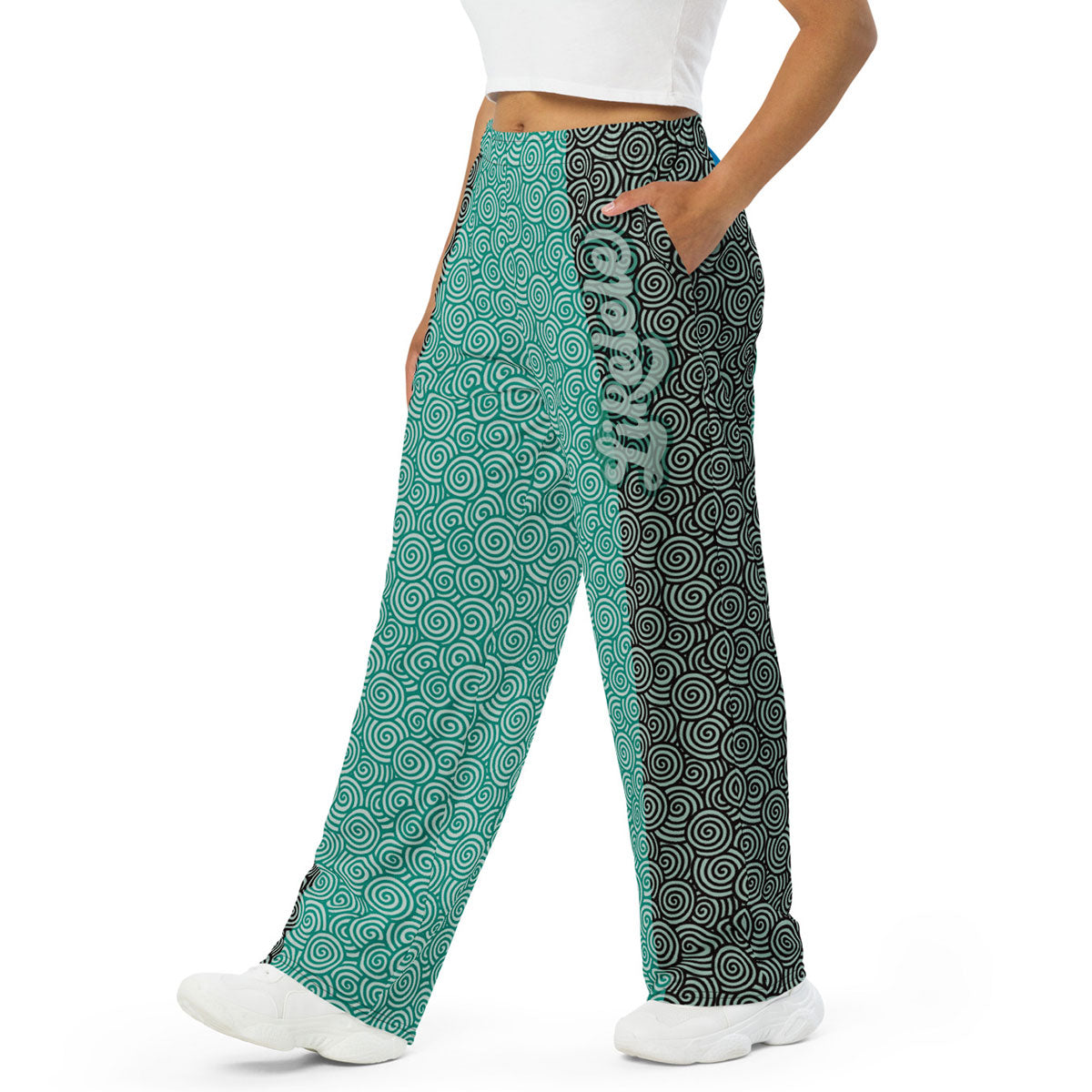[471] LIKELELE world · Pantalón ancho All-Over-Print · Unisex · PREMIUM