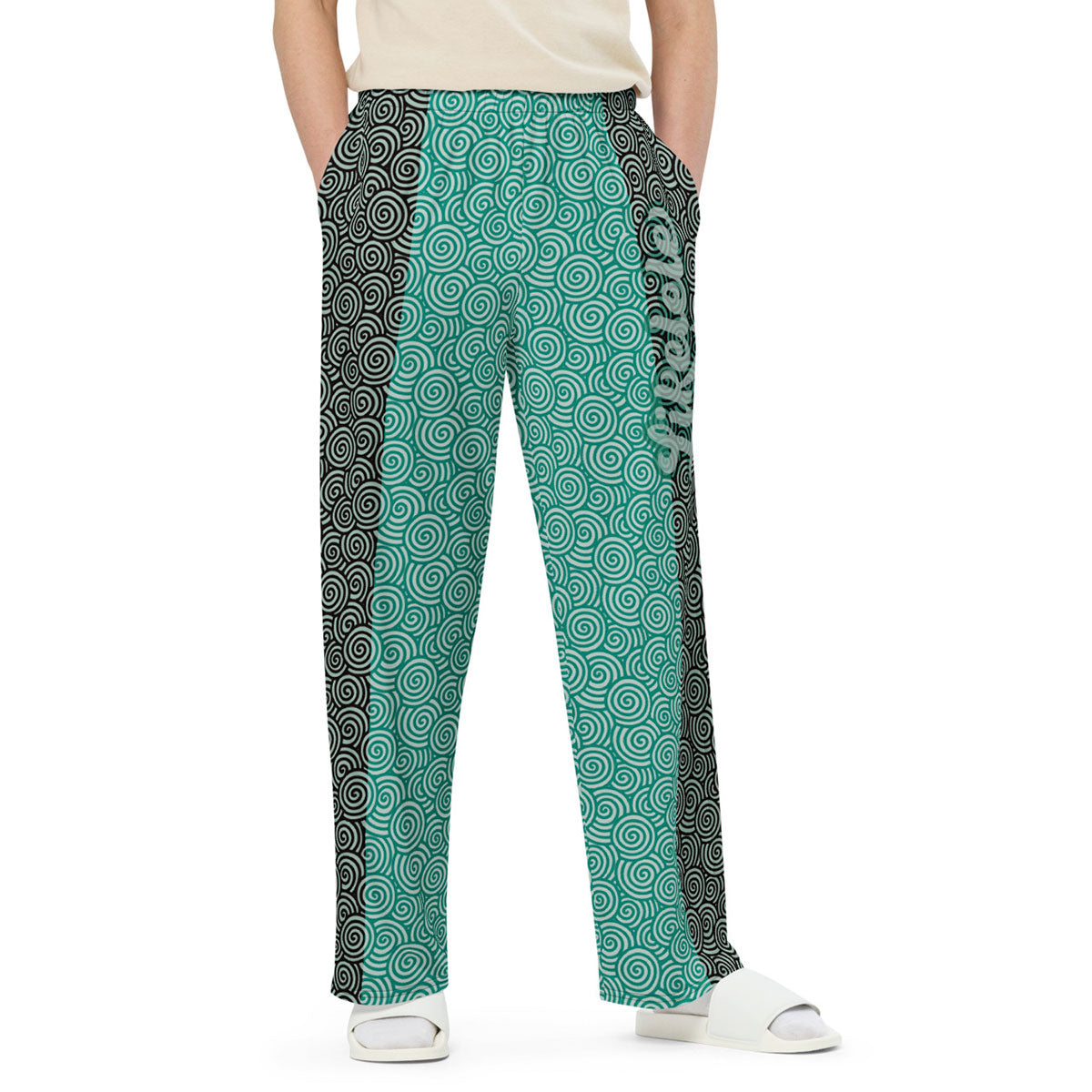 [471] LIKELELE world · Pantalón ancho All-Over-Print · Unisex · PREMIUM