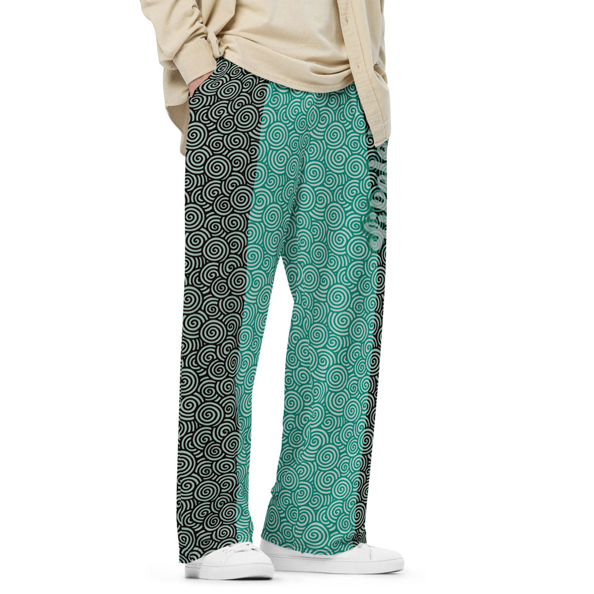 [471] LIKELELE world · Pantalón ancho All-Over-Print · Unisex · PREMIUM