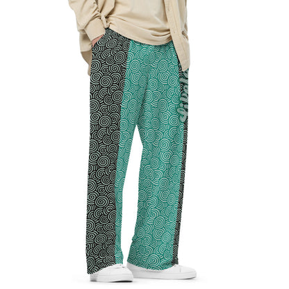 [471] LIKELELE world · Pantalón ancho All-Over-Print · Unisex · PREMIUM