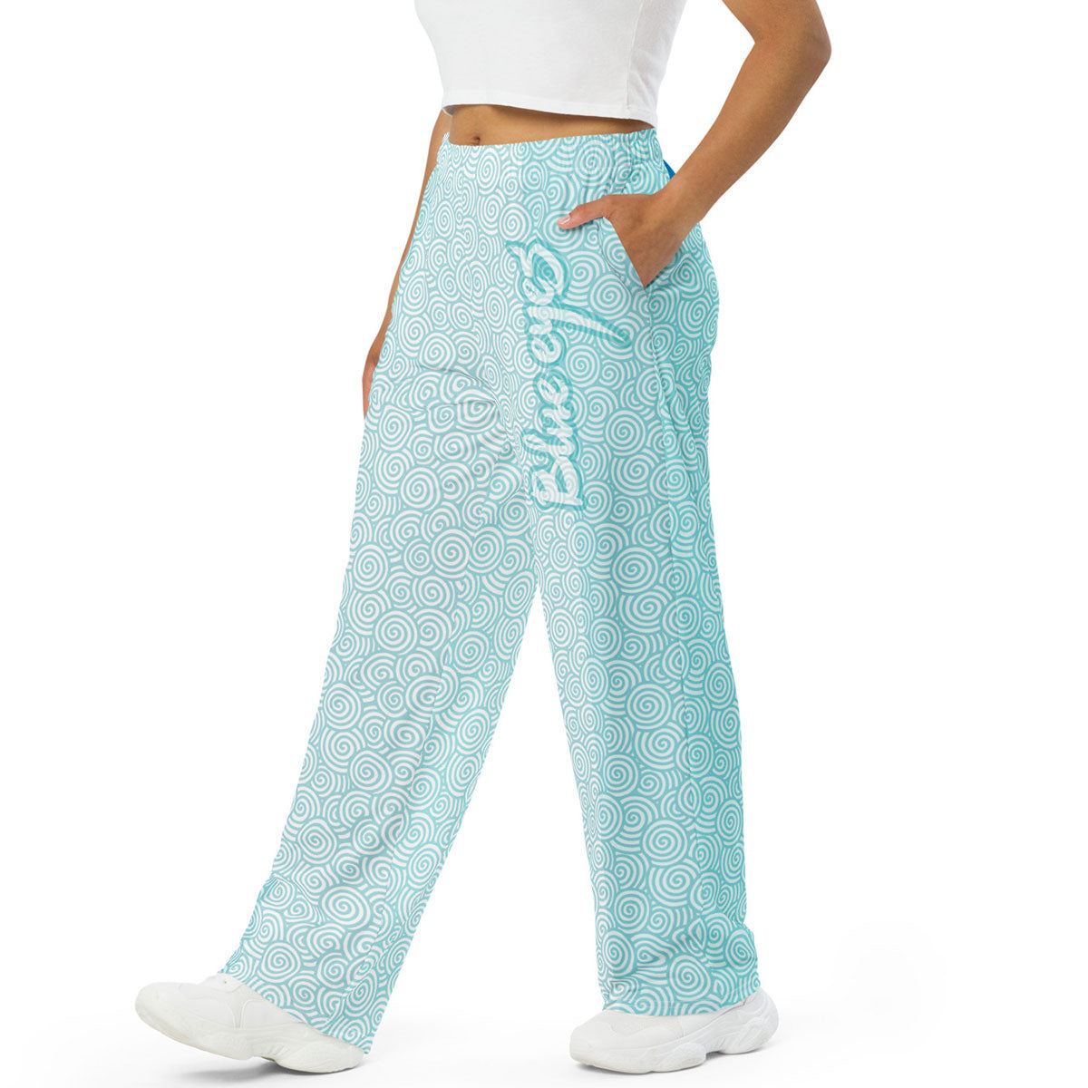 [473] BLUE EYES · Pantalón ancho All-Over-Print · Unisex · PREMIUM