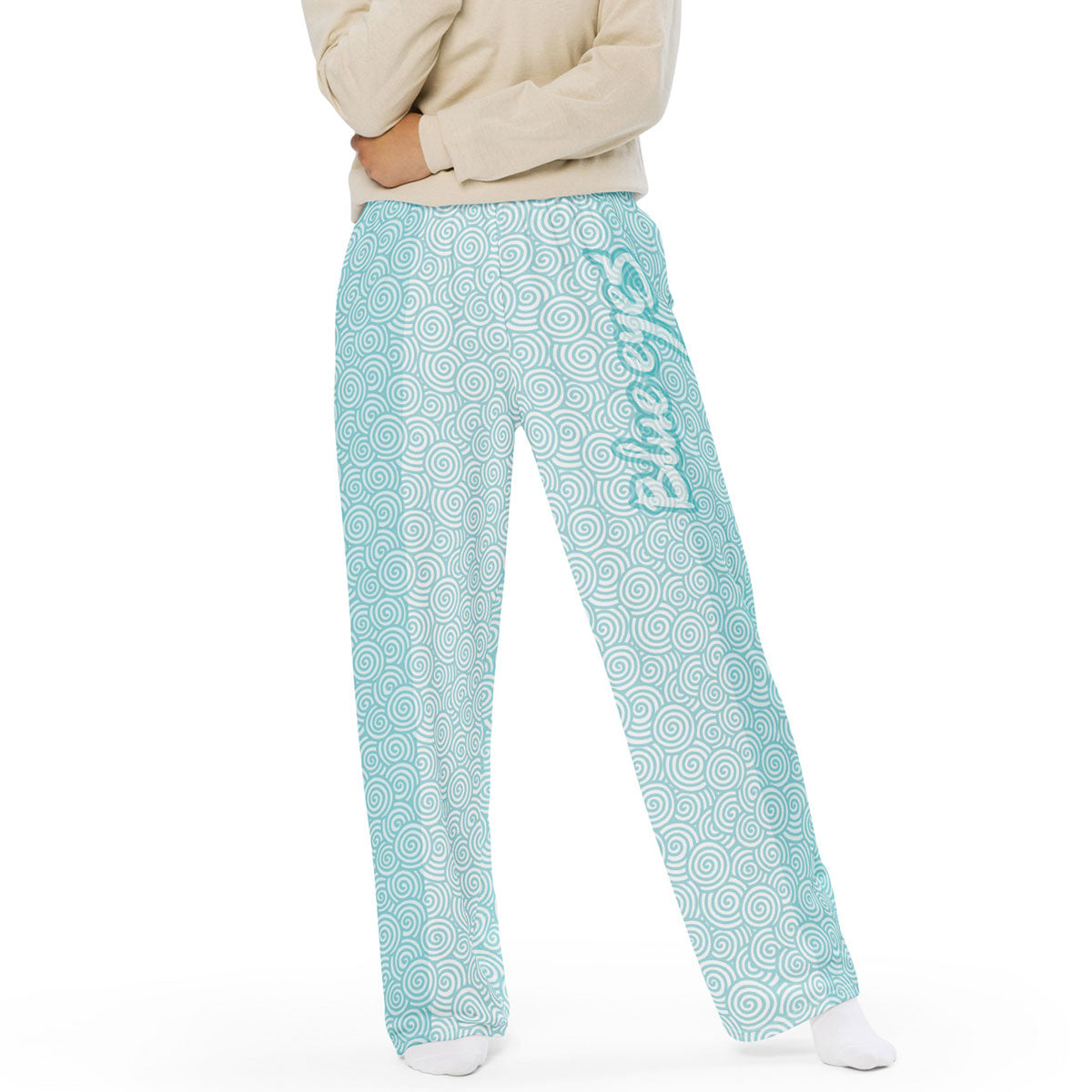 [473] BLUE EYES · Pantalón ancho All-Over-Print · Unisex · PREMIUM