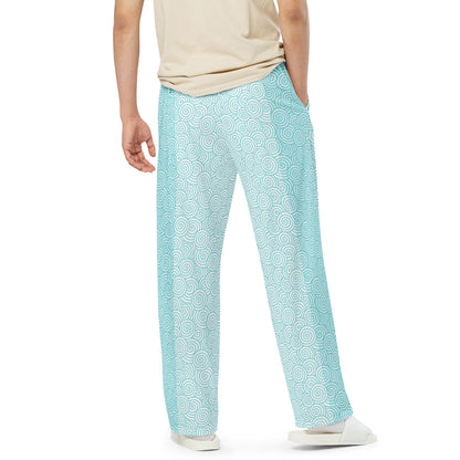 [473] BLUE EYES · Pantalón ancho All-Over-Print · Unisex · PREMIUM