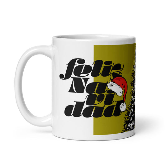 [501] LIKELELE · Feliz Navidad · Taza de cerámica 33 cl · White · Medium
