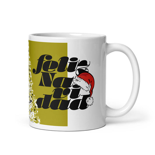 [501] LIKELELE · Feliz Navidad · Taza de cerámica 33 cl · White · Medium