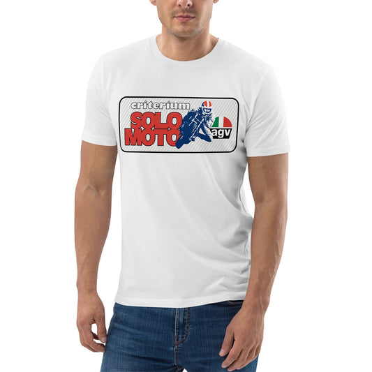 [509] MOTOR VINTAGE Criterium Solo Moto · Camiseta m/corta · MEDIUM · Unisex · White