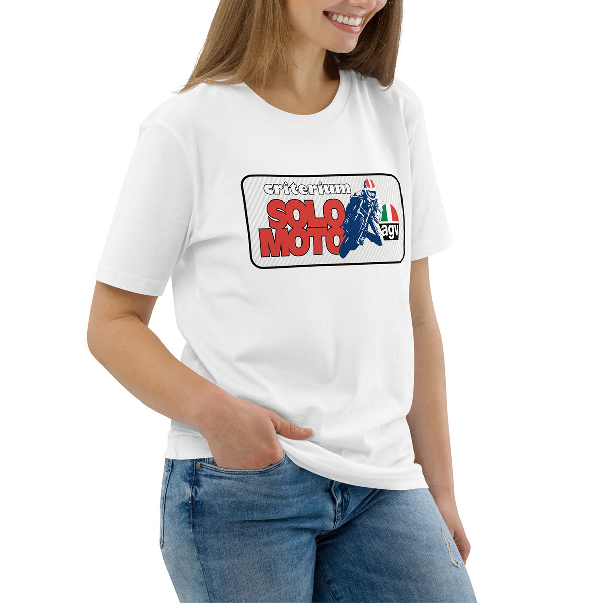 [502] BONAIGUA TRIAL Criterium Solo Moto · Camiseta m/corta · MEDIUM · Unisex · White