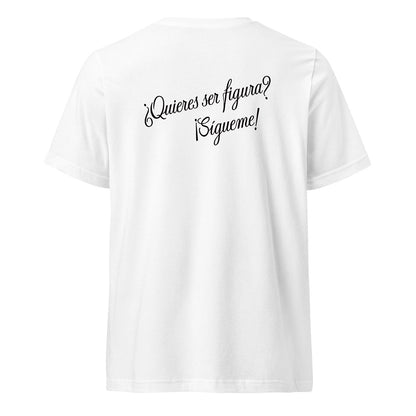 [504] BONAIGUA TRIAL Criterium Solo Moto · Camiseta m/corta cuello de pico · MEDIUM · Mujer · White