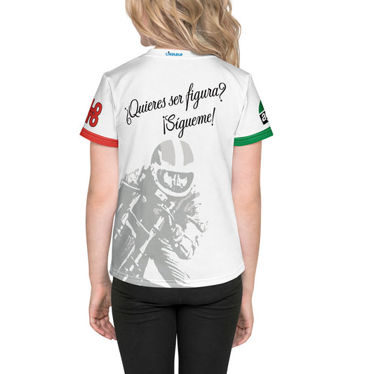 [511] MOTOR VINTAGE Criterium Solo Moto · Camiseta m/corta · PREMIUM · Niño · All-Over-Print