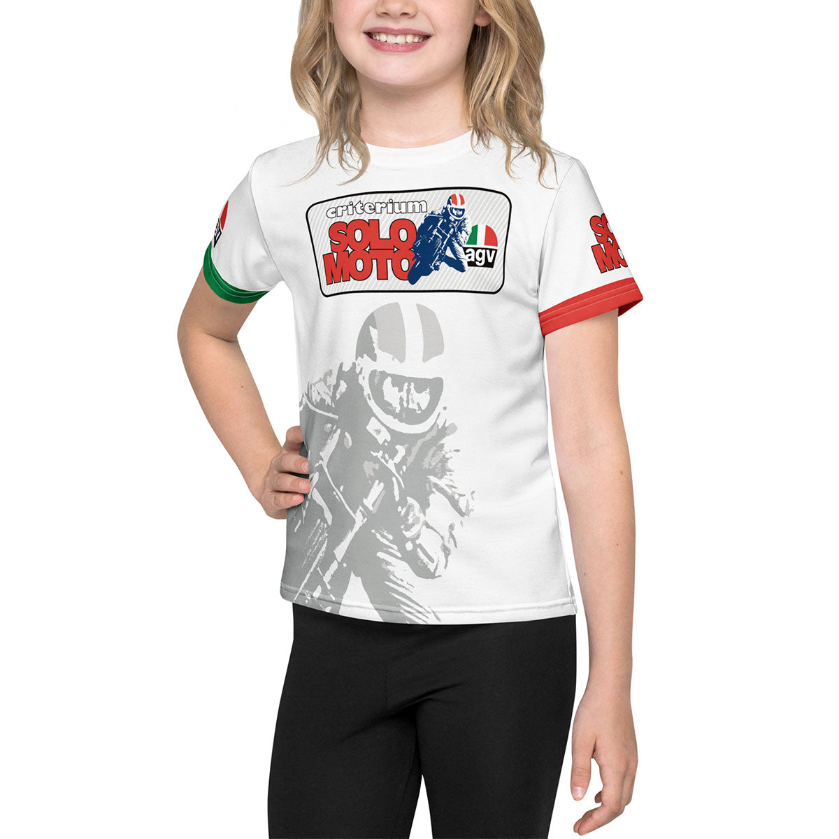 [505] BONAIGUA TRIAL Criterium Solo Moto · Camiseta m/corta · PREMIUM · Niño · All-Over-Print