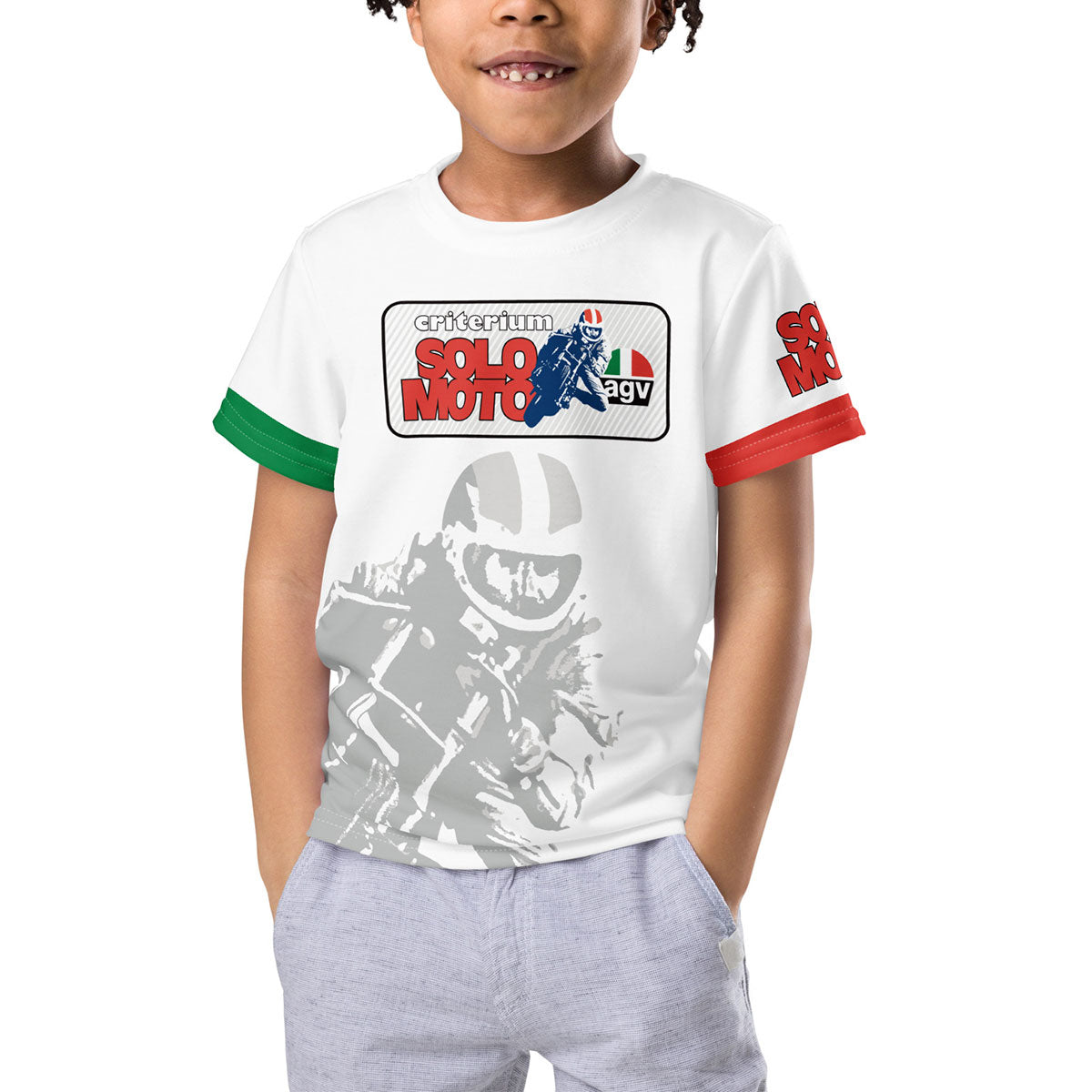 [505] BONAIGUA TRIAL Criterium Solo Moto · Camiseta m/corta · PREMIUM · Niño · All-Over-Print