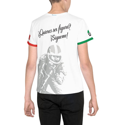 [507] BONAIGUA TRIAL Criterium Solo Moto · Camiseta m/corta · PREMIUM · Adolescente · All-Over-Print