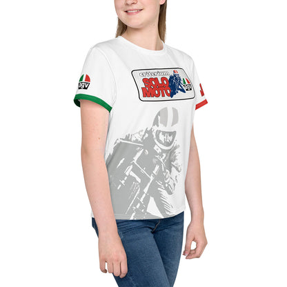 [507] BONAIGUA TRIAL Criterium Solo Moto · Camiseta m/corta · PREMIUM · Adolescente · All-Over-Print