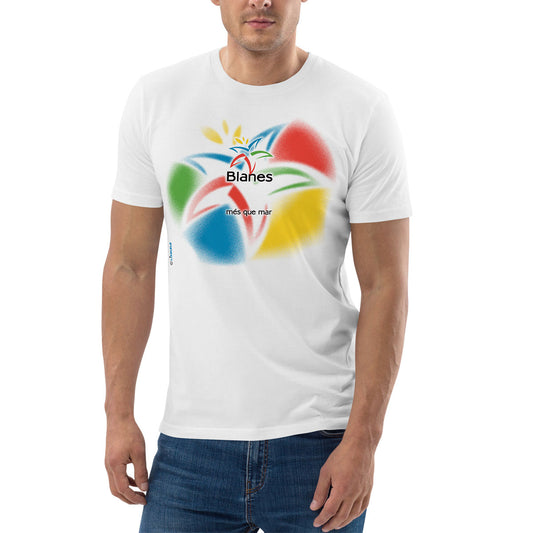 [513] BLANES/BLANENCS Més que mar · Camiseta m/corta · MEDIUM · Unisex · White