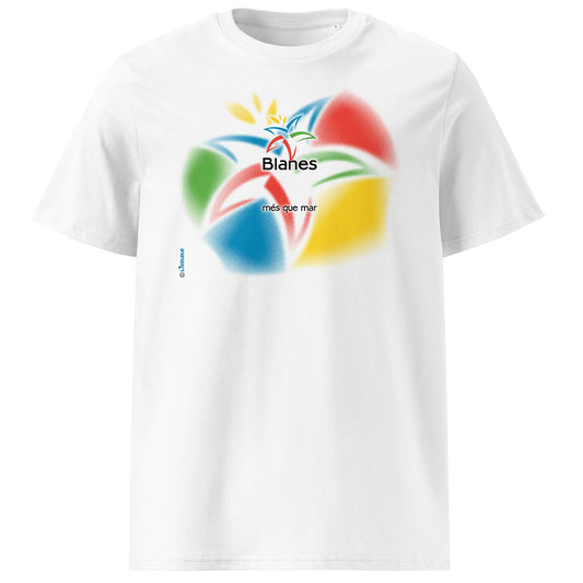 [513] BLANES/BLANENCS Més que mar · Camiseta m/corta · MEDIUM · Unisex · White