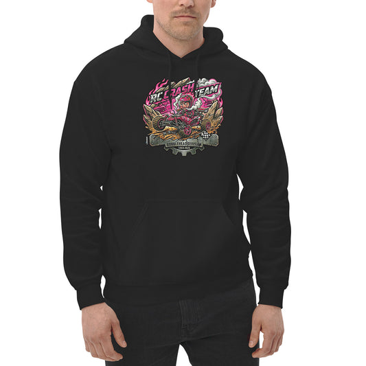 [535] RC CRASH TEAM · Sudadera capucha · BASIC · Unisex · Black