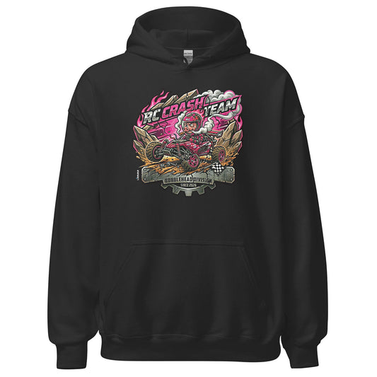 [535] RC CRASH TEAM · Sudadera capucha · BASIC · Unisex · Black