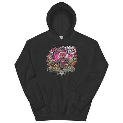 [535] RC CRASH TEAM · Sudadera capucha · BASIC · Unisex · Black