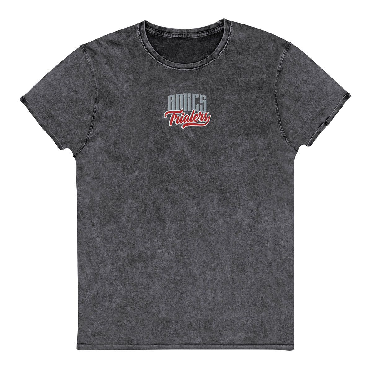 AMICS TRIALERS · Camiseta m/corta·Denim·Hombre/Unisex · Medium·Black-352c1f