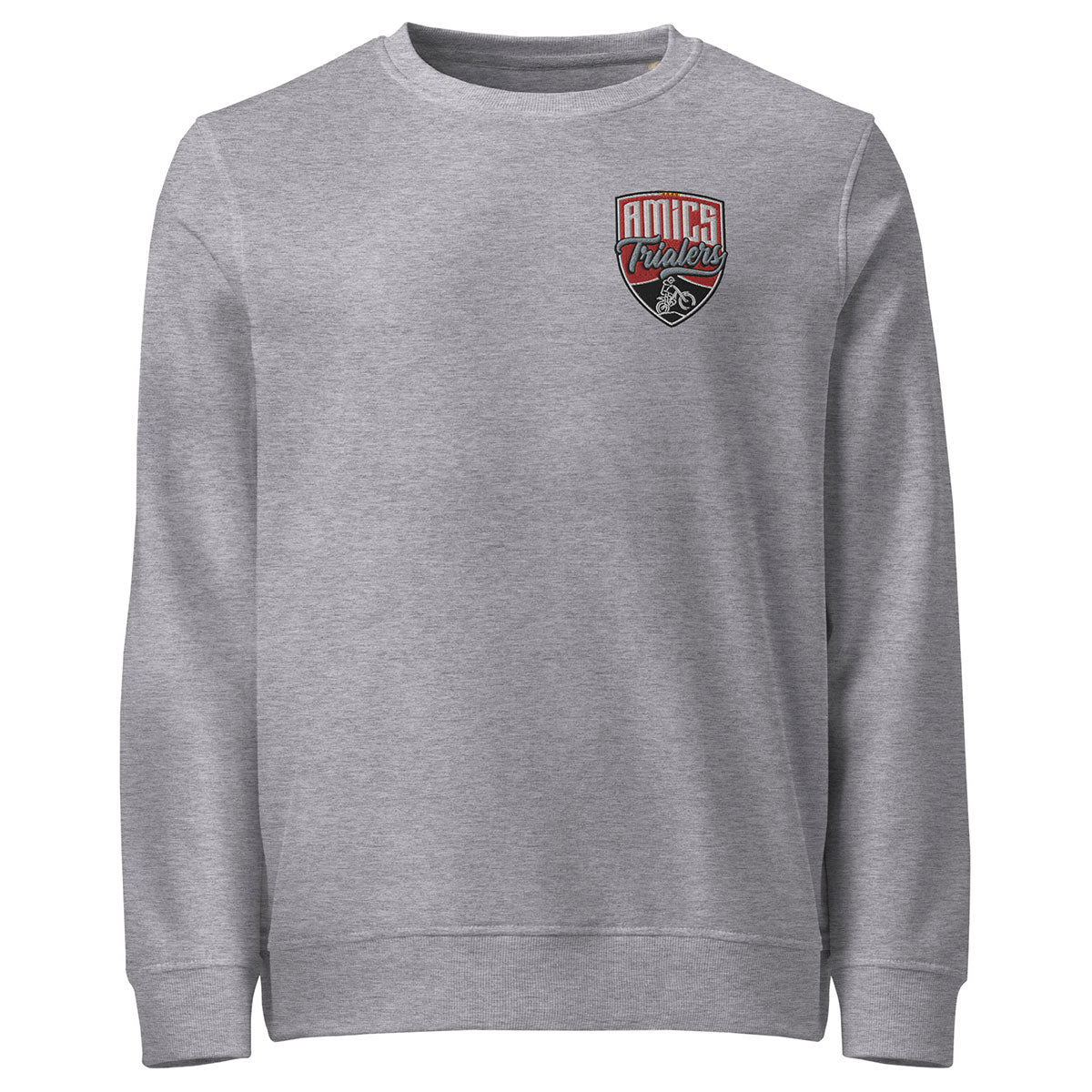 AMICS TRIALERS · Sudadera·Mujer/Unisex · Medium·Grey Melange-349a2f