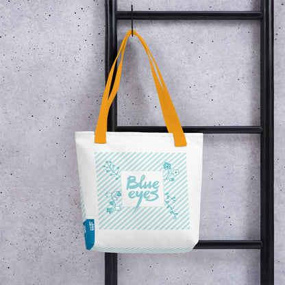 BLUE EYES · Bolso 39x39·Mujer/Unisex · Premium·Full Print-318x2ipi