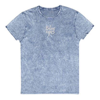 BLUE EYES · Camiseta m/corta·Denim·Mujer/Unisex · Medium·Denim Blue-350b2f