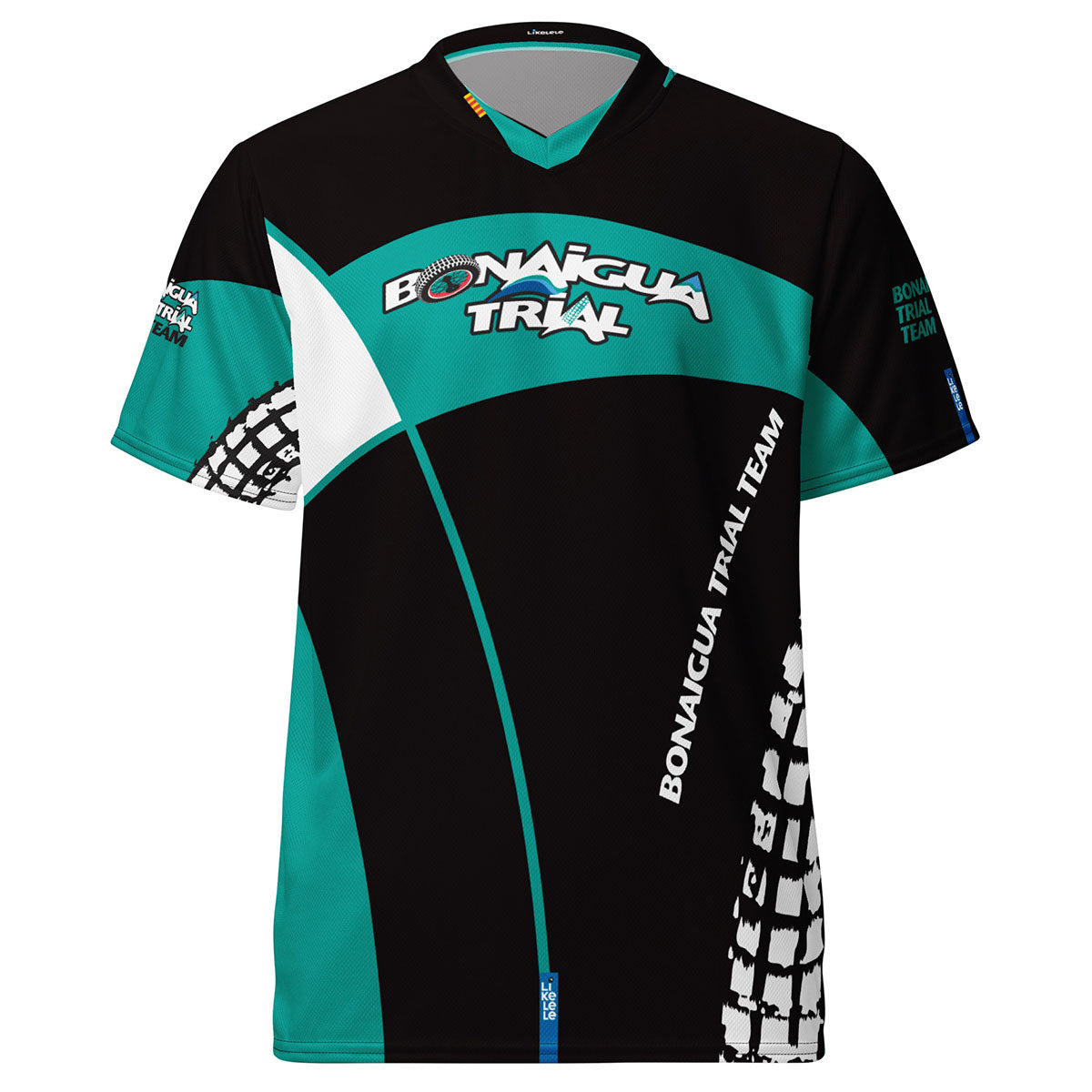 BONAIGUA TRIAL · Camiseta deportiva m/corta·Hombre/Unisex · Premium·Full Print-380x1ipi