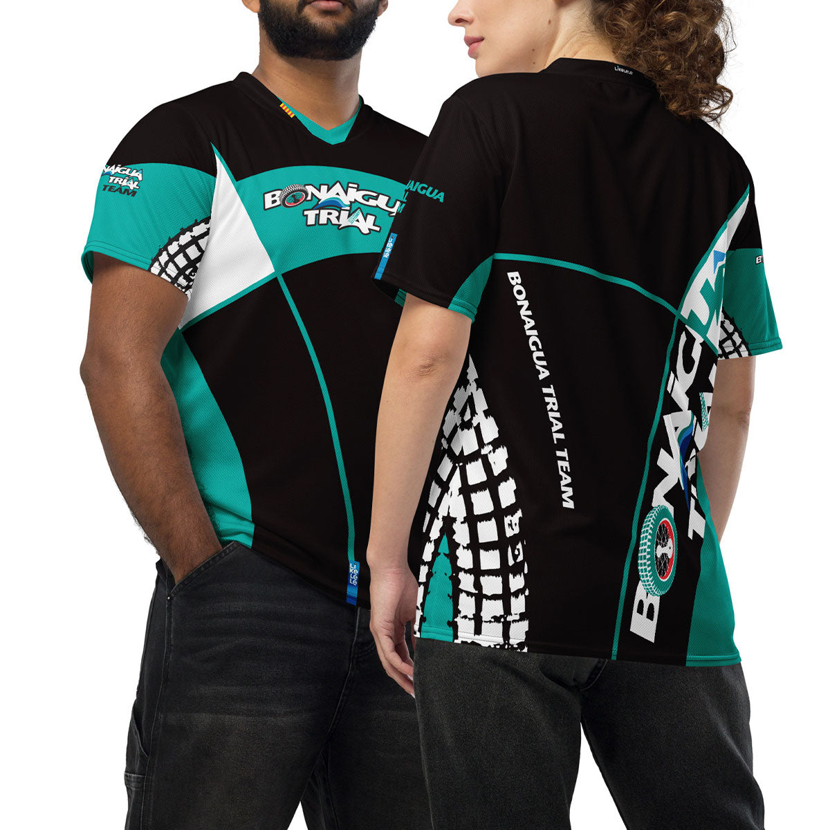 BONAIGUA TRIAL · Camiseta deportiva m/corta·Hombre/Unisex · Premium·Full Print-380x1ipi