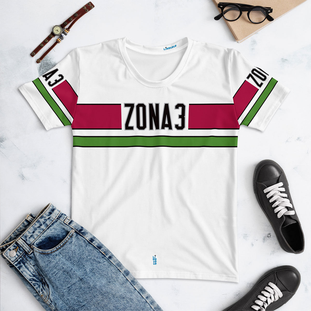 BONAIGUA TRIAL · Camiseta m/corta·Mujer · Premium·ZONA 3-401x2ipi