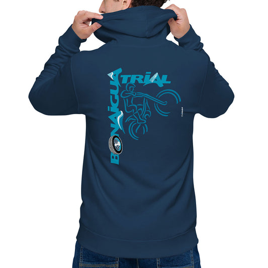 BONAIGUA TRIAL · Sudadera capucha y cremallera·Mujer/Unisex · Medium·French Navy-192c2fd