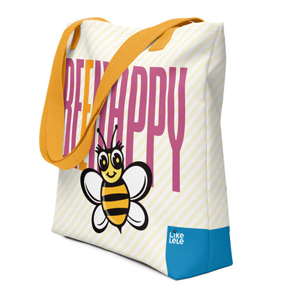 LIKELELE world · Bolso 39x39 BEE HAPPY·Mujer/Unisex · Premium·Full Print-324x2ipi