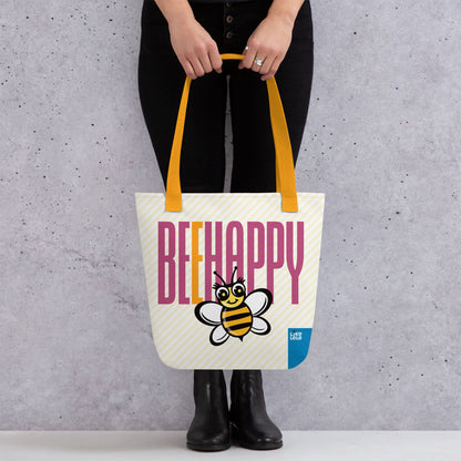 LIKELELE world · Bolso 39x39 BEE HAPPY·Mujer/Unisex · Premium·Full Print-324x2ipi