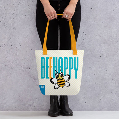 LIKELELE world · Bolso 39x39 BEE HAPPY·Mujer/Unisex · Premium·Full Print-324x2ipi