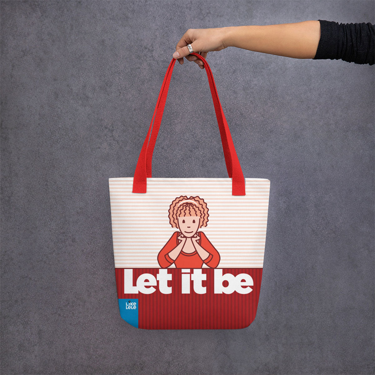 LIKELELE world · Bolso 39x39 LET IT BE·Mujer/Unisex · Premium·Full Print-326x2ipi