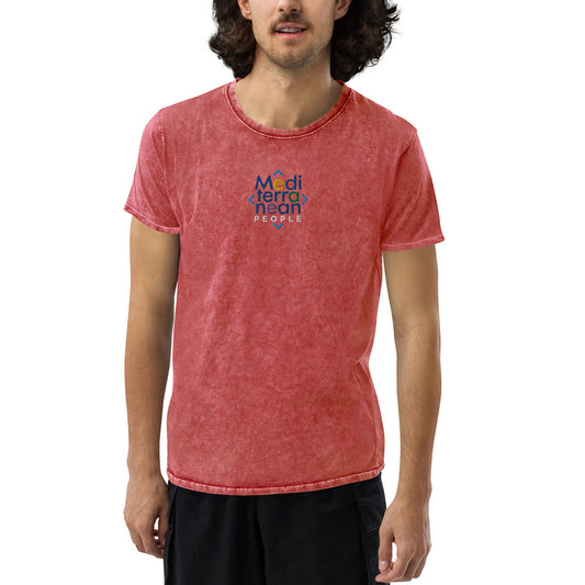 LIKELELE world · Camiseta m/corta·MEDITERRANEAN PEOPLE·Hombre/Unisex · Medium·Garnet Red-375b1f