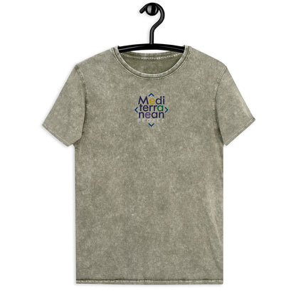 LIKELELE world · Camiseta m/corta·MEDITERRANEAN PEOPLE·Mujer/Unisex · Medium·Dark Army Green-374b2f